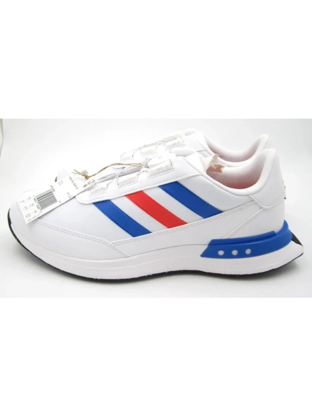 New Adidas Men S2G SL BOA 24 Spikeless White Blue Red Golf Shoes Sz 10US (F9)
